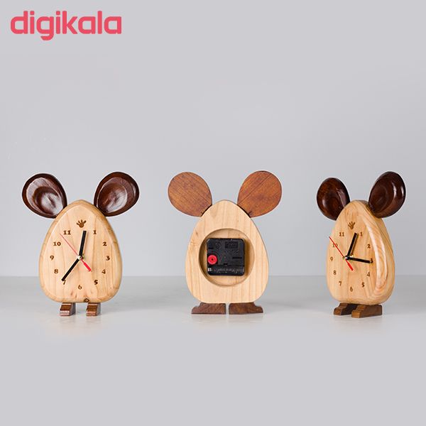 ساعت رومیزی دکوری مدل mouse