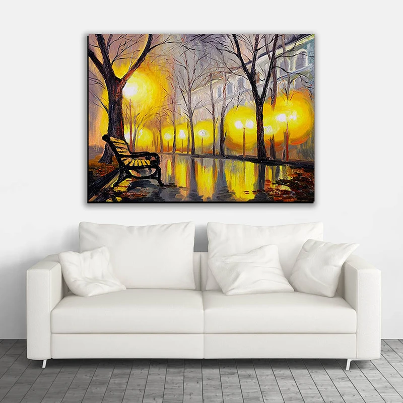 تابلو شاسی طرح پارک شب SH0010