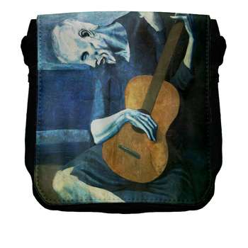 کیف دوشی طرح نقاشی The Old Guitarist کد H11