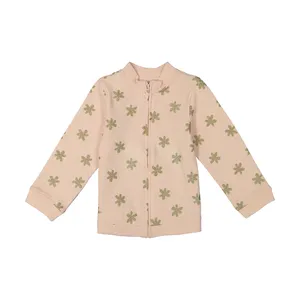 سویشرت نوزادی دخترانه او وی اس مدل 000144336-PINK