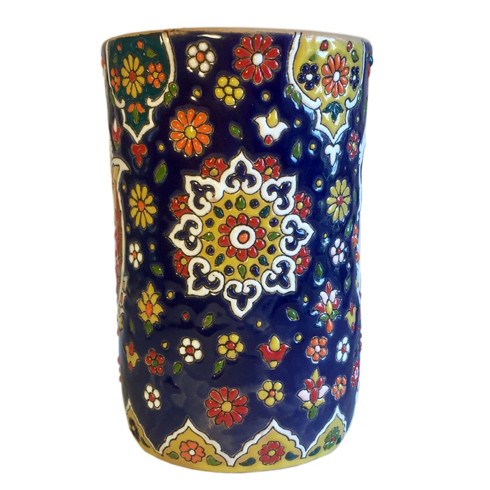 گلدان مینا کاری کد 01