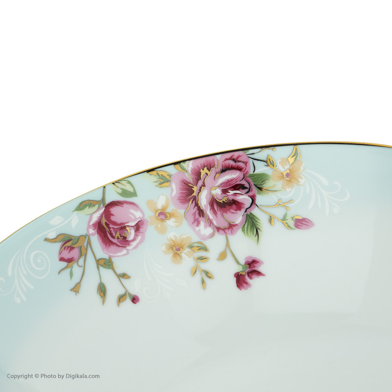 بشقاب غذاخوری شرکت صنایع چینی تقدیس مدل کاملیا بسته 6 عددی