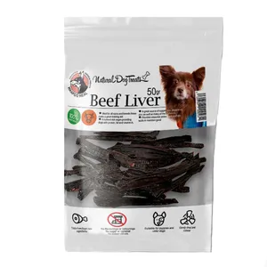 غذای تشویقی سگ هاپومیل مدل Beef Liver کد 44 وزن 50 گرم