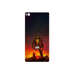MAHOOT DOOM Game Series Cover Sticker for Huawei P8