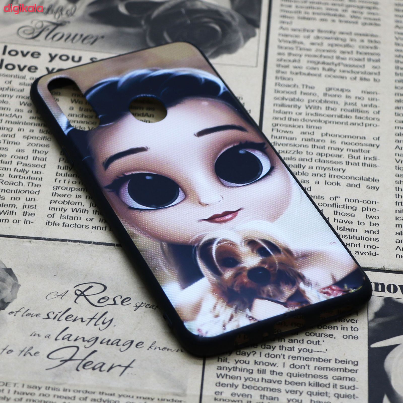 کاور طرح Girl مدل SS-01 مناسب برای گوشی موبایل سامسونگ Galaxy A20s main 1 2