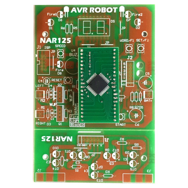 کیت آموزشی ساخت ربات نوآوران الکترونیک مدل AVR