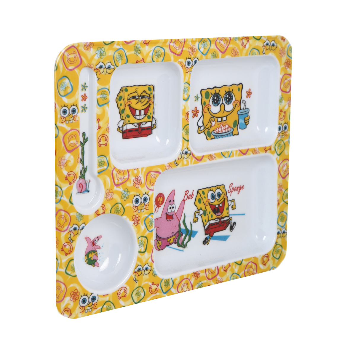 ظرف غذای کودک مدل باب اسفنجی کد 703