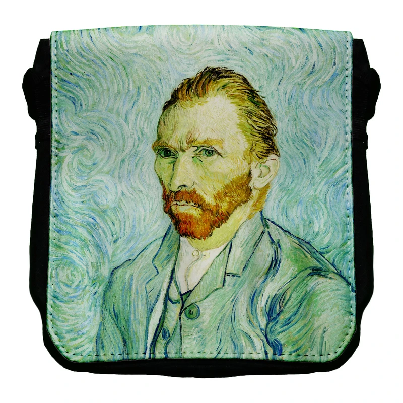 کیف دوشی طرح نقاشی Van Gogh self-portrait 1889 کد H11