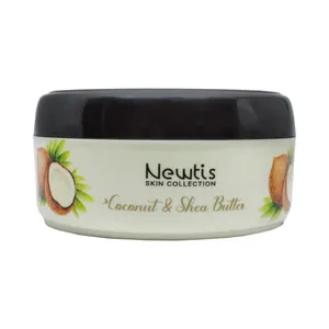 کرم مرطوب کننده و نرم کننده نیوتیس مدل coconut حجم 200 میلی لیتر 
