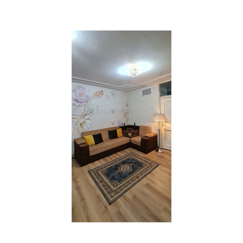 فرش پارچه ای مدل روشنا