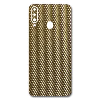 برچسب پوششی مدل gold Ribbed مناسب برای گوشی موبایل سامسونگ galaxy A20s