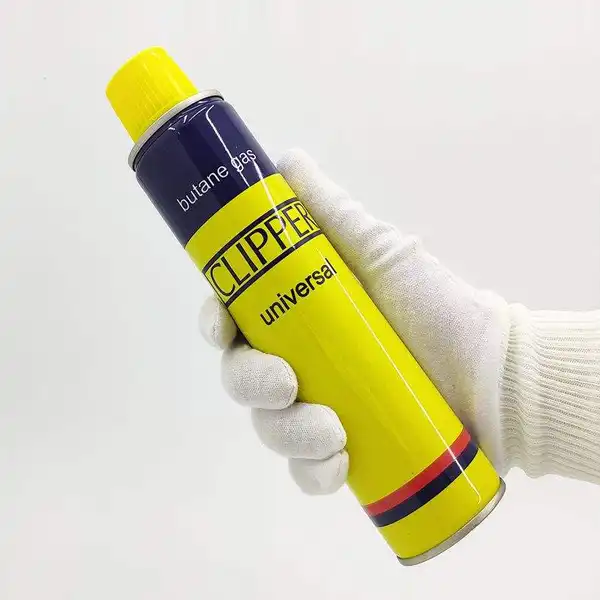 کپسول گاز فندک کلیپر مدل 2ND حجم 300 میلی لیتر بسته دو عددی