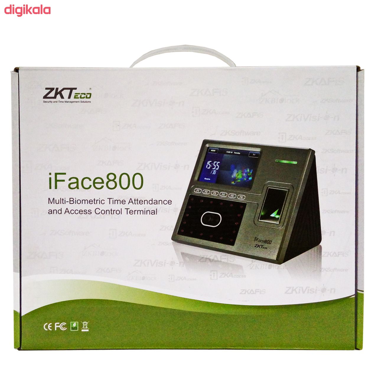 دستگاه حضور و غیاب زد کی تیکو مدل iFace800 main 1 4