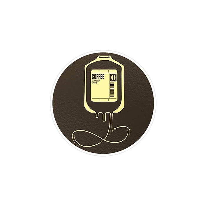  استیکر لپ تاپ ماسا دیزاین طرح coffe مدل STK935