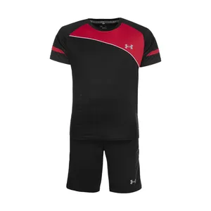 ست تی شرت و شلوارک ورزشی مردانه  مدل heat gear کد 55202