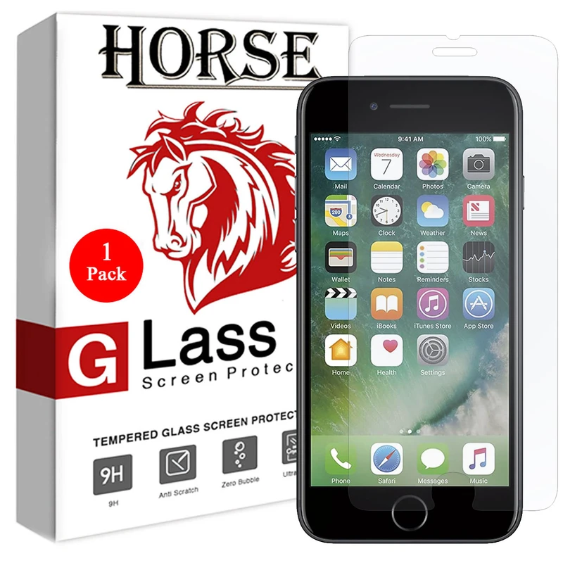 محافظ صفحه نمایش هورس مدل UCC مناسب برای گوشی موبایل اپل iPhone 7 / iPhone 8 