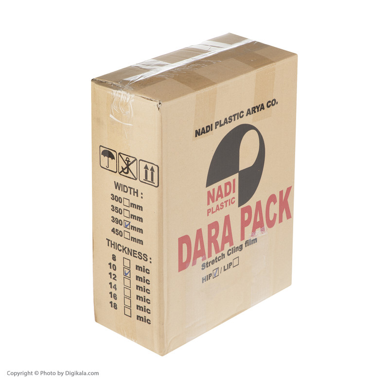 سلفون دارا پک کد 001 رول 1000 متر بسته 2 عددی