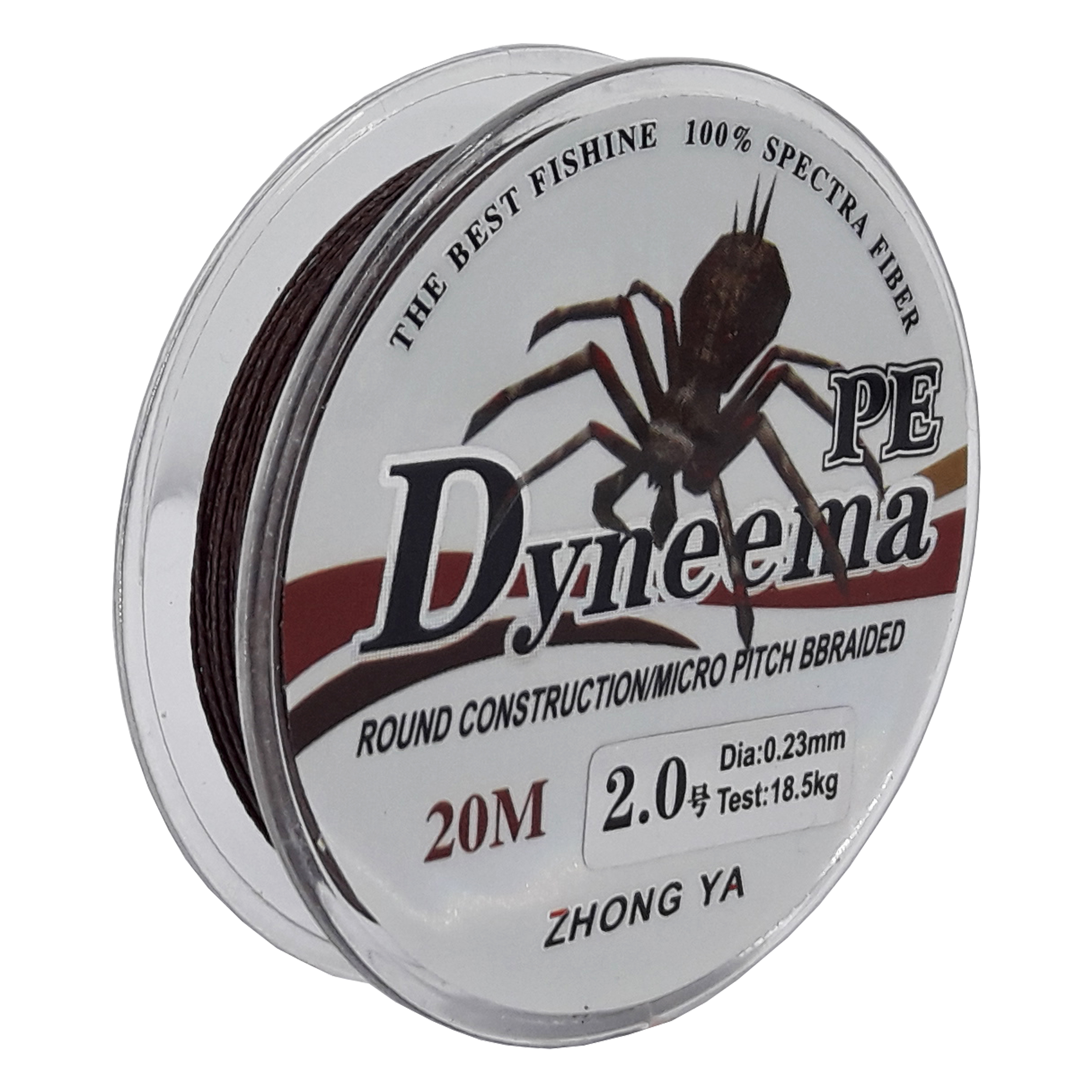 نخ ماهیگیری ژونگ یا مدل Dyneema PE سایز 0.23 میلی متر