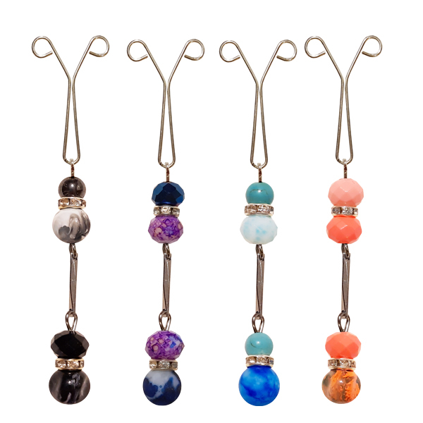 گیره روسری مدل PM 410  مجموعه 4 عددی