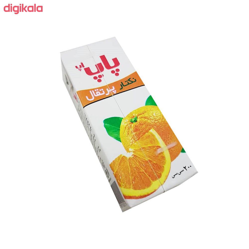 نکتار پرتقال پاپ آپ - 200 میلی لیتر بسته 36 عددی main 1 2
