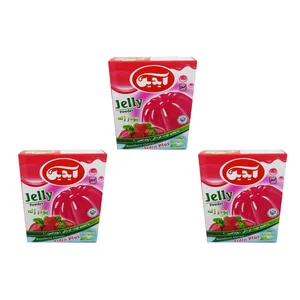 پودر ژله توت فرنگی آیدین - 100گرم بسته 3 عددی