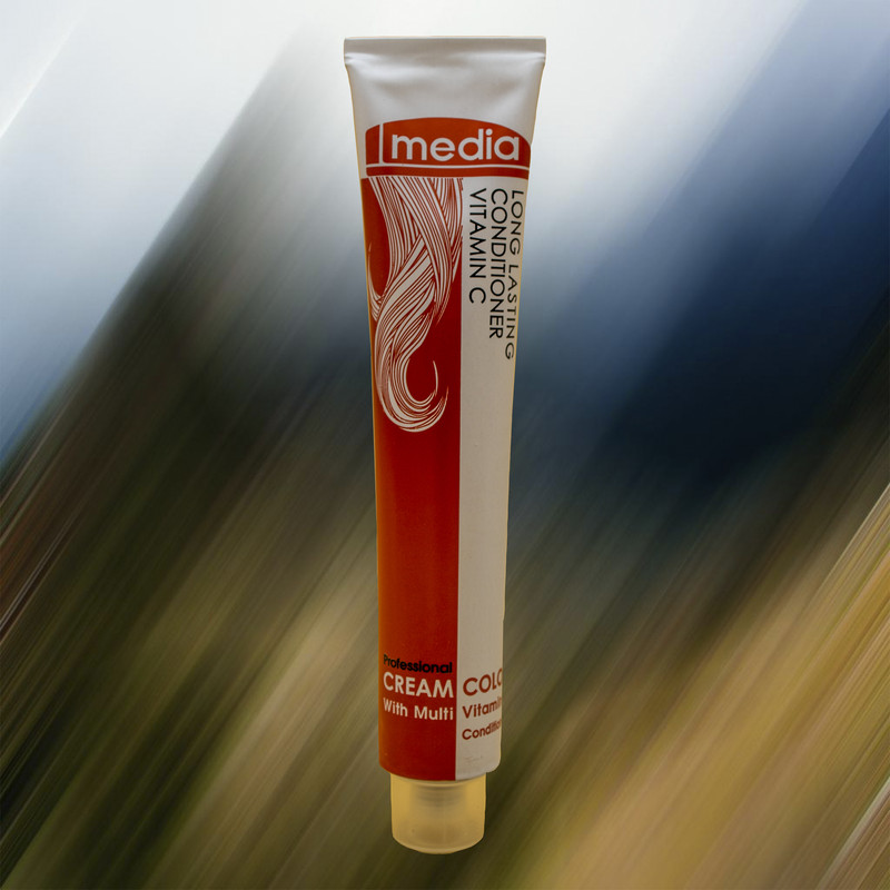 رنگ مو مدیا سری ترکیبی شماره MG.6 حجم 100 میلی لیتر رنگ طلایی شکلاتی متوسط