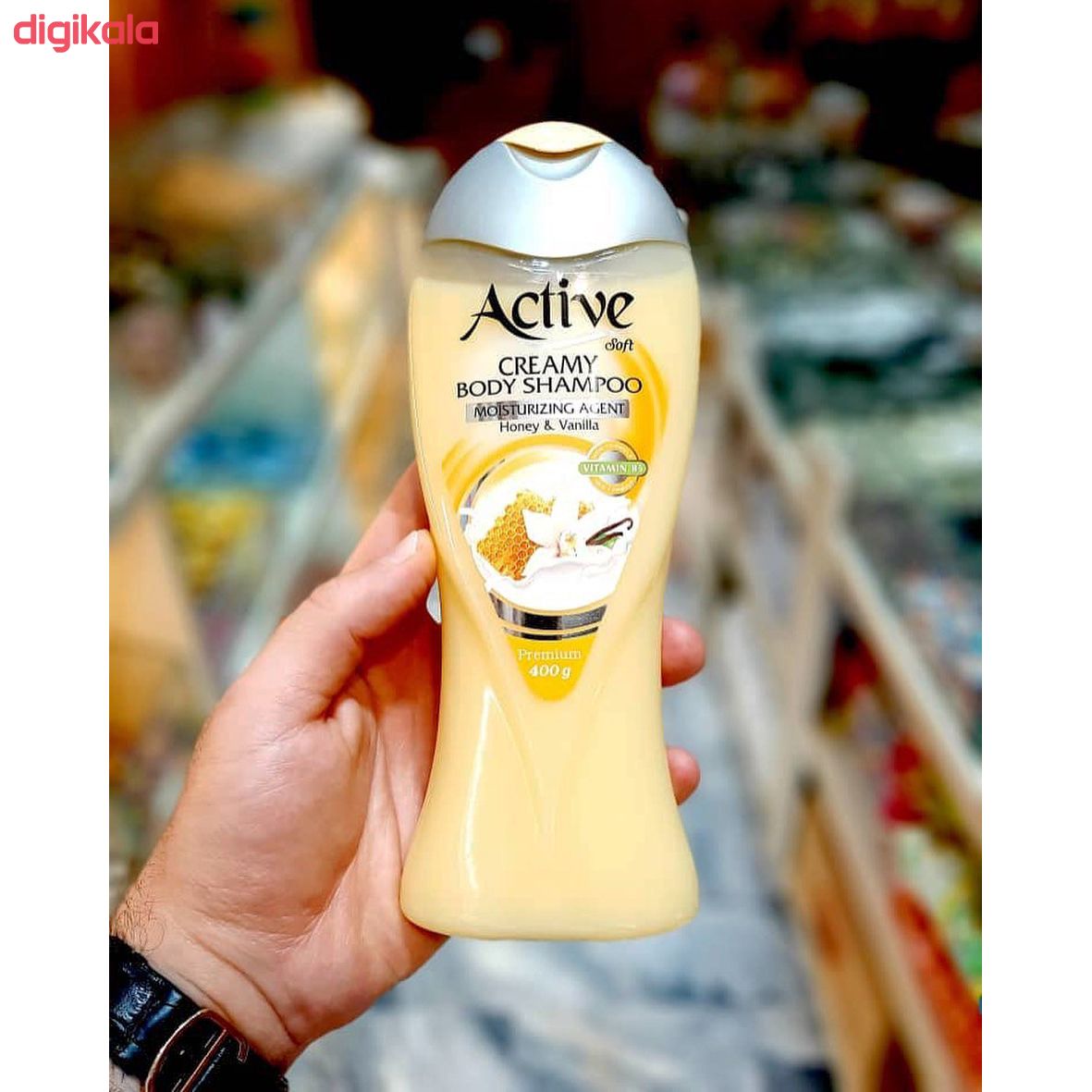 شامپو بدن کرمی اکتیو مدل Vanilla And Honey مقدار 400 گرم main 1 5