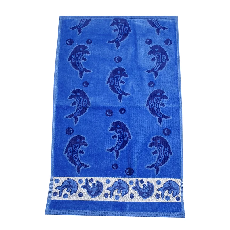 حوله دستی ازدیلک طرح Dolphin سایز 50×30 سانتیمتر