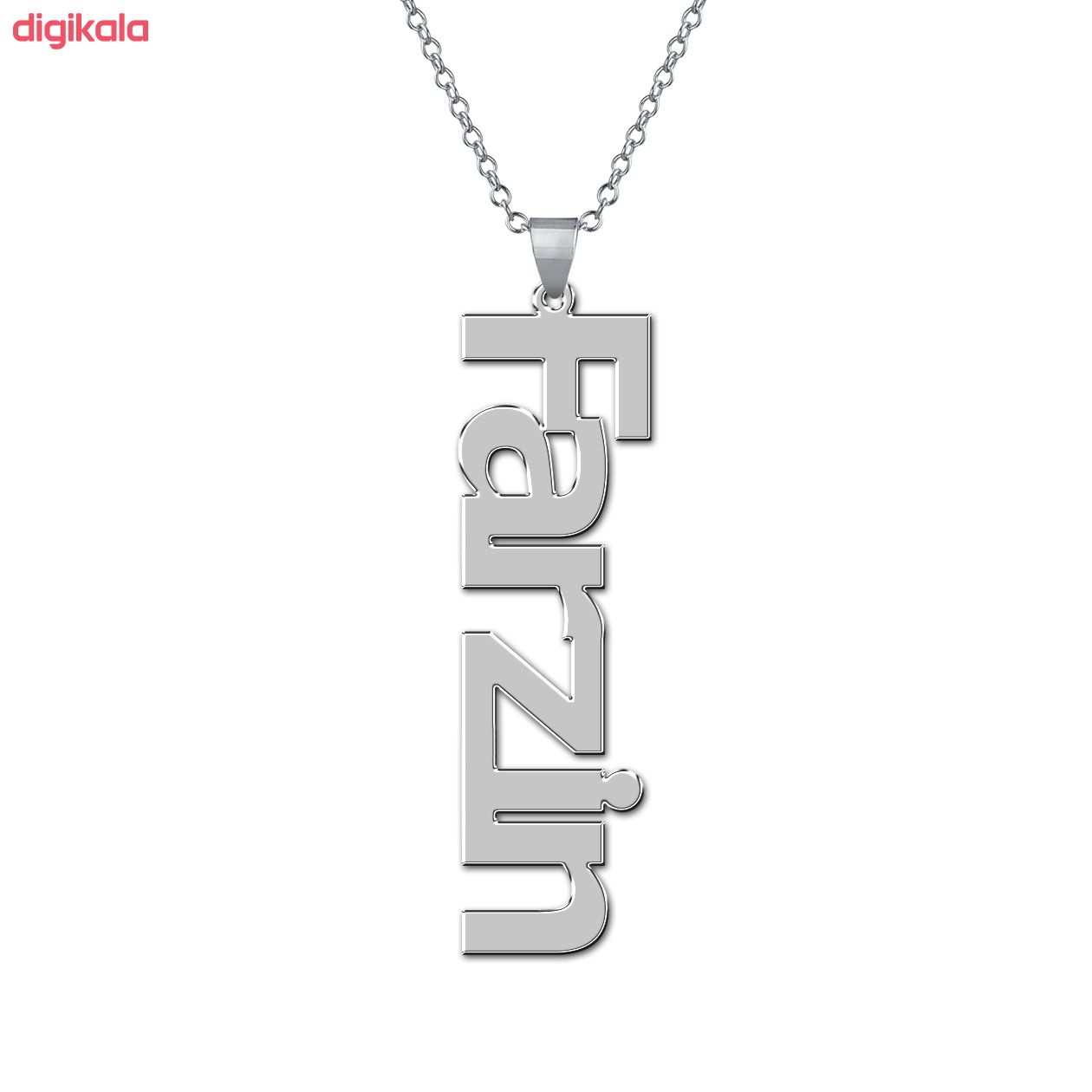 گردنبند زنانه طرح فرزین کد F825 main 1 1