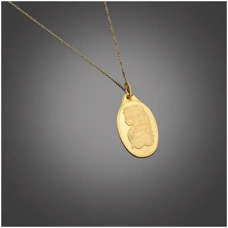 شمش طلا 18 عیار ونوس کد 1500