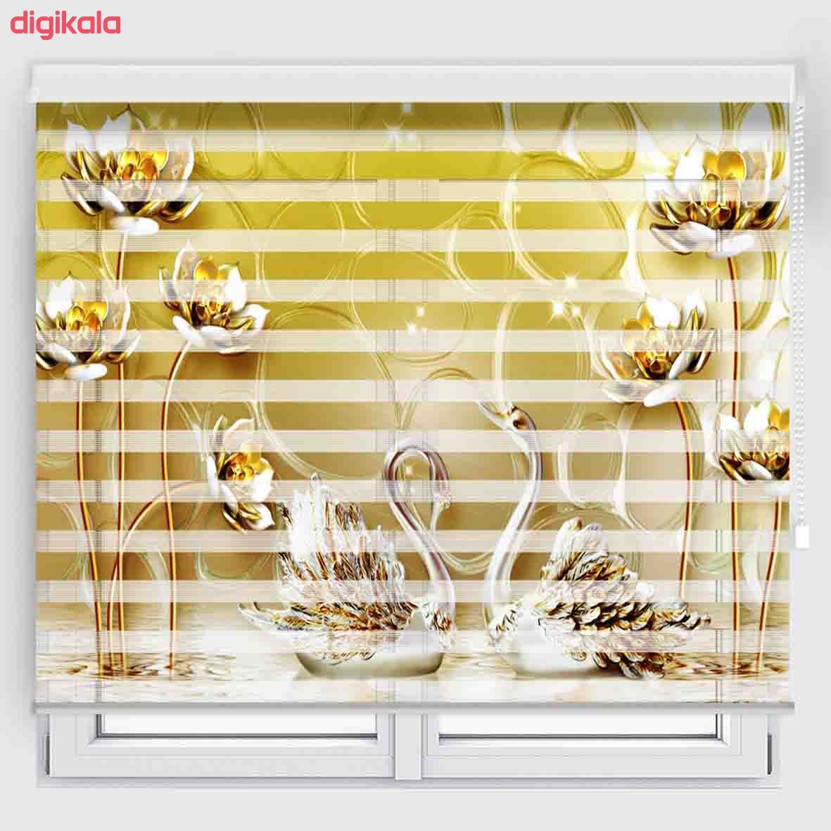 پرده زبرا مدل TِD-18 سایز 220x200 سانتی متر main 1 1