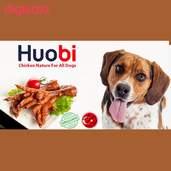غذای تشویقی سگ هوبی مدل Chicken حجم 300 گرم