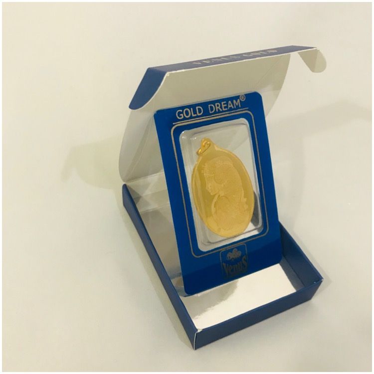 شمش طلا 18 عیار ونوس کد 1000 -  - 3