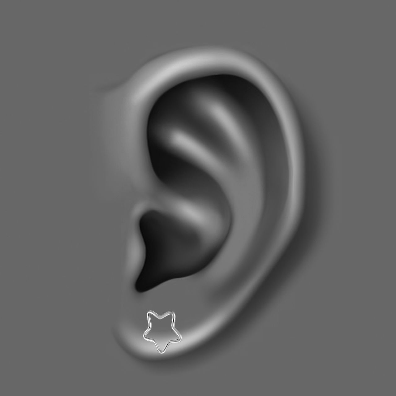 پیرسینگ گوش زنانه اقلیمه کد HS95 -  - 5