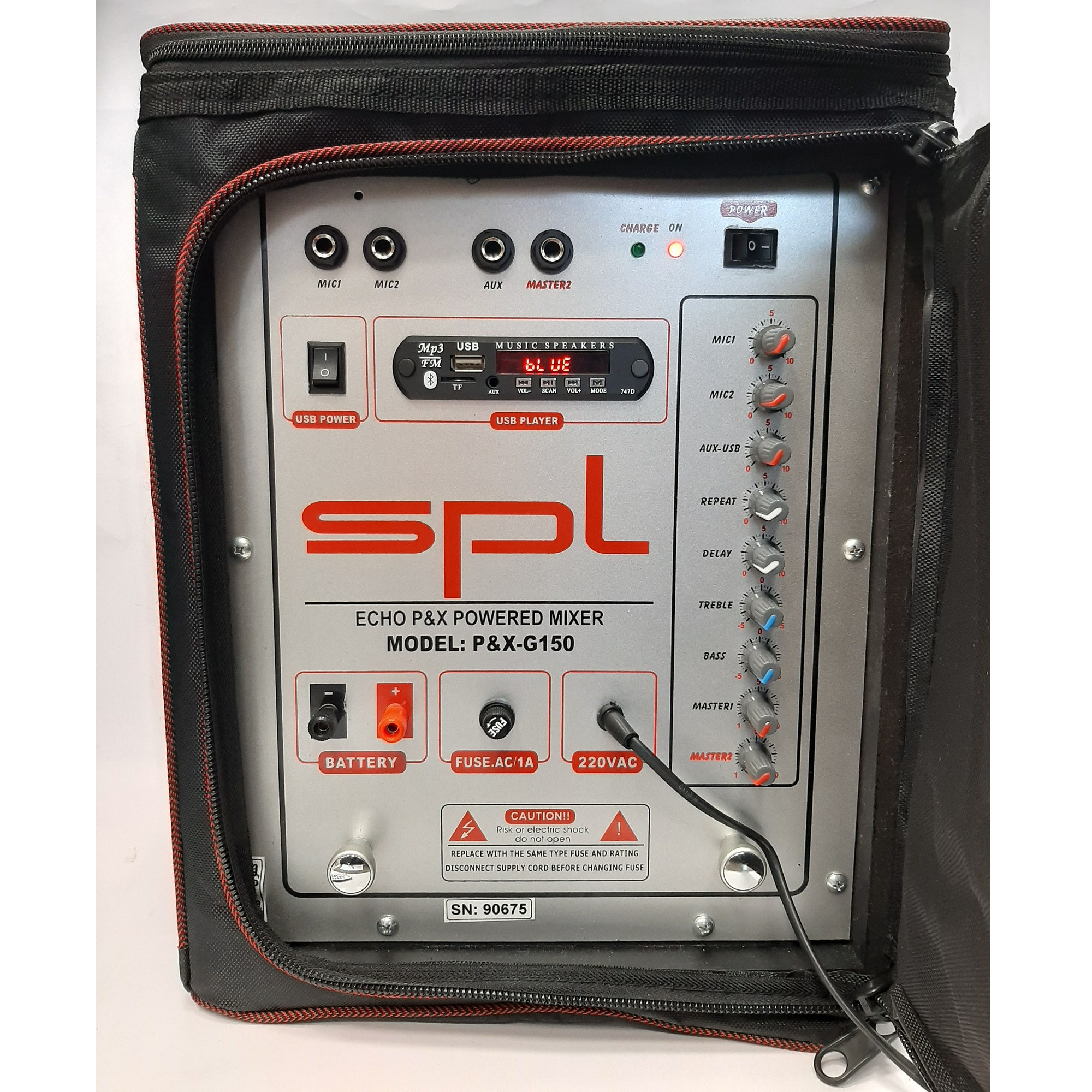 اکو همراه شارژی اس پی ال مدل P&X-G15