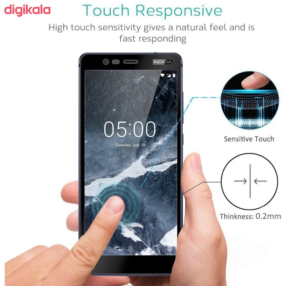 محافظ صفحه نمایش ولگا مدل F-Powertech مناسب برای گوشی موبایل نوکیا 5.1 main 1 2