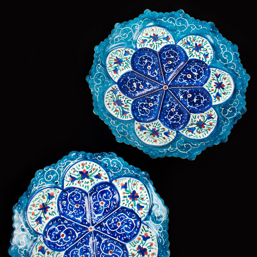 تابلو میناکاری مدل اسلیمی کد 1838