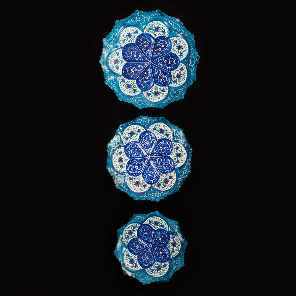 تابلو میناکاری مدل اسلیمی کد 1838