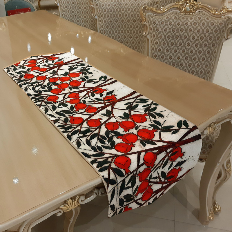 رانر طرح باغ انار کد RGPom42133 رانر طرح باغ انار کد RGPom42133