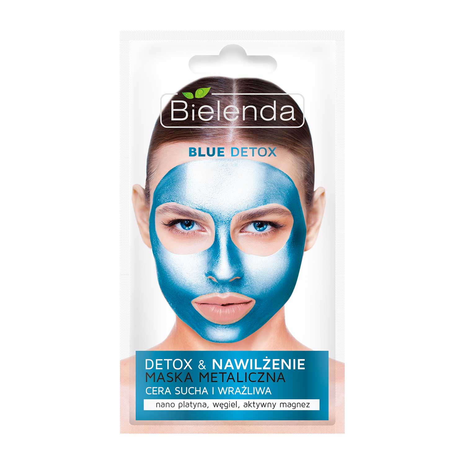 ماسک صورت بی یلندا مدل Blue detox حجم 8 میلی لیتر
