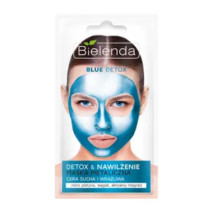 ماسک صورت بی یلندا مدل Blue detox حجم 8 میلی لیتر