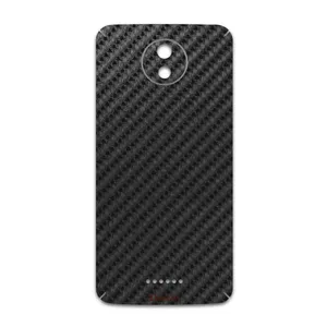 MAHOOT Shine-Carbon-Fiber Cover Sticker for Motorola Moto C Plus