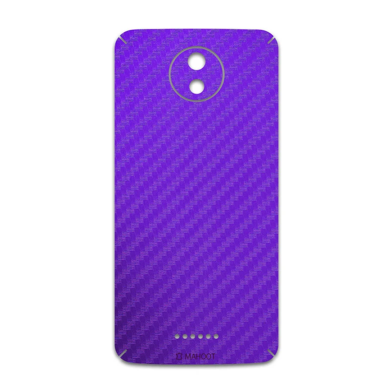 برچسب پوششی ماهوت مدل Purple-Fiber مناسب برای گوشی موبایل موتورولا Moto C Plus