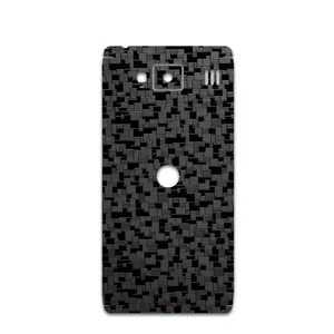 MAHOOT Black-Silicon Cover Sticker for Motorola droid razr hd