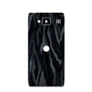 MAHOOT Black-Swan Cover Sticker for Motorola droid razr hd