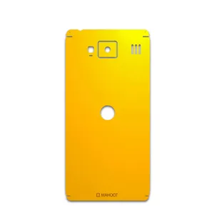 MAHOOT Matte-Deep-Mustard Cover Sticker for Motorola droid razr hd