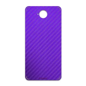 MAHOOT Purple-Fiber Cover Sticker for microsoft Lumia 650