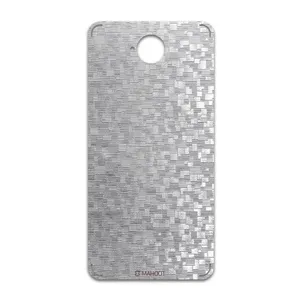 MAHOOT Silver-Silicon Cover Sticker for microsoft Lumia 650