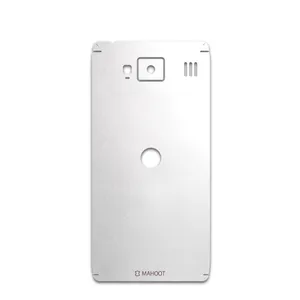 MAHOOT Metallic-White Cover Sticker for Motorola droid razr hd