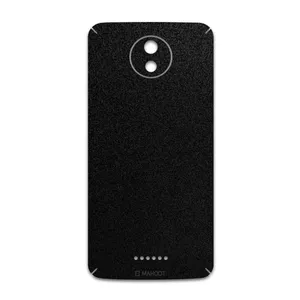 MAHOOT Black-Suede Cover Sticker for Motorola Moto C Plus